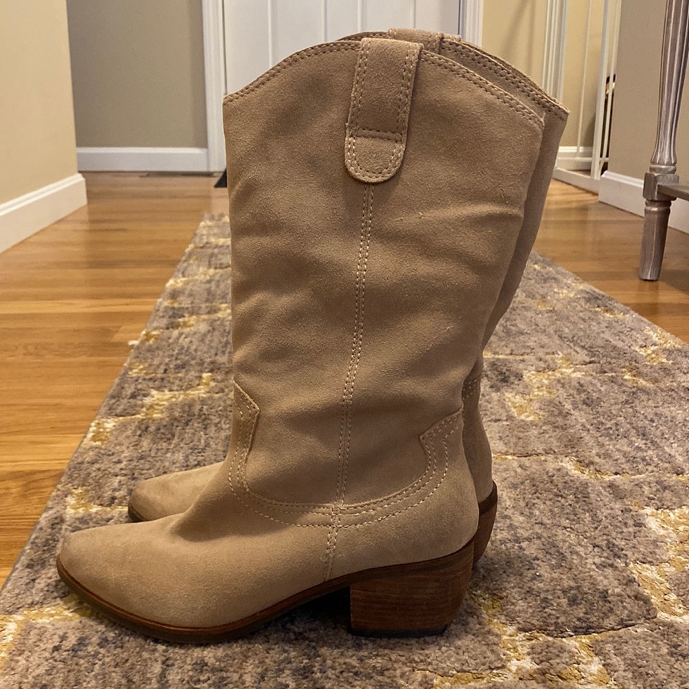 Matisse suede cowboy boots